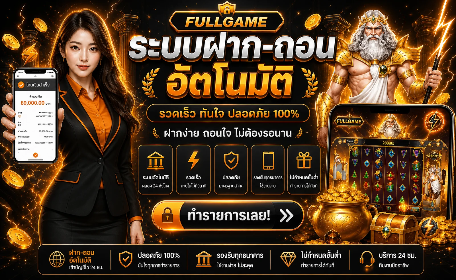 FULLGAME | บาคาร่าออนไลน์ เว็บตรง ระบบออโต้